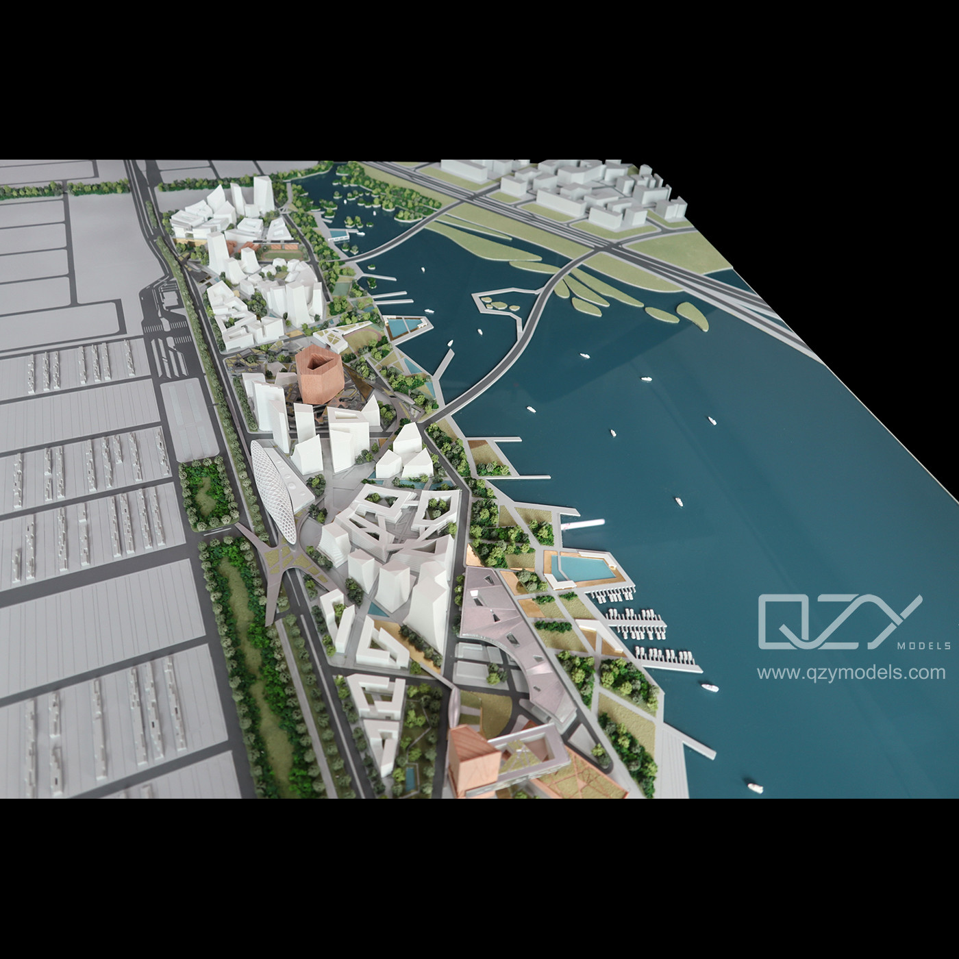 Urban Planning Models - NBBJ -1:2000 Tencent Da Chan Bay Master Plan Model