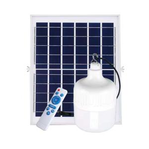 China Garden 100wat LED Solar Light Bulb 2700K-6500K wholesale