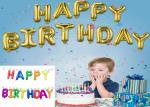 16 Inch 3D Aluminum Foil Happy Birthday Alphabet Balloons