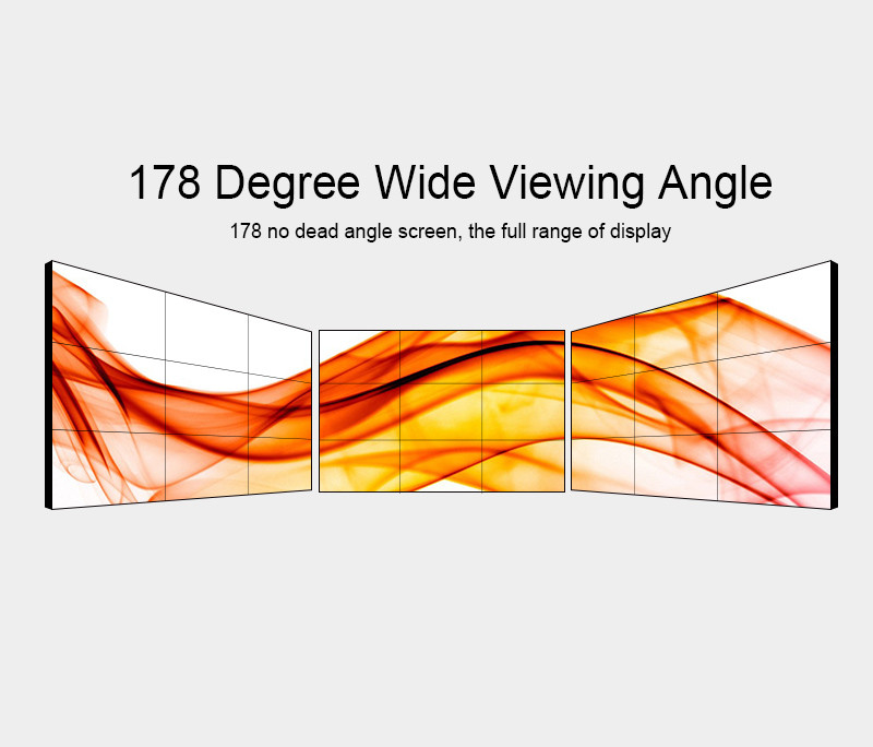 Ultra Narrow Bezel Video Display Walls FHD 1920x1080 X2 LG 500 Nits 55 Inch