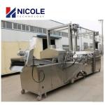Sus 304 Pellet Frying Line Conveyor Belt Potato Chips Frying Machine