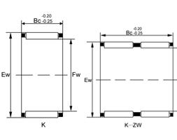 China Automotive Bearings Needle Bearings For Automotive K43×49×31 wholesale