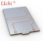 Epoxy Bonding Process Thermal Cooling Plate , Copper Tube Liquid Cold Plate
