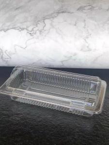 China Disposable Plastic Baking Transparent Packaging Box Blister Cake Bread Fruits And Vegetables Roof Box wholesale