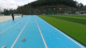 China PE Foam Artificial Grass Foam Underlay For Concrete wholesale