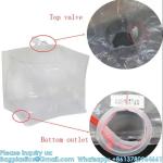 Transparent Aseptic IBC Tank Plastic Liner Bag For Liquid Packaging Plastic
