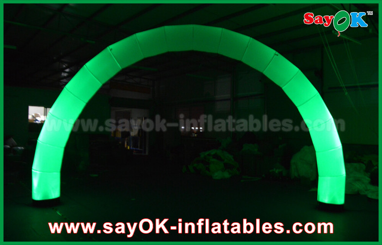 Arch For Wedding Event Led Lighting Inflatable Entrance Arch For Wedding Party Decoration