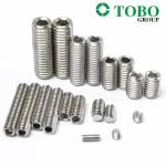 TOBO 304 316 stainless headless screw slotted head screw DIN551