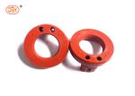 Red Shock-absorbing Silicone Automotive Rubber Gasket Seals O Ring for Vibration