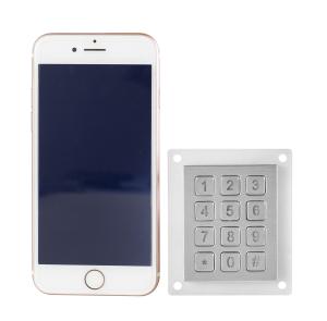 China 12 keys compact format IP67 vandal proof stainless steel industrial Numeric keypad wholesale