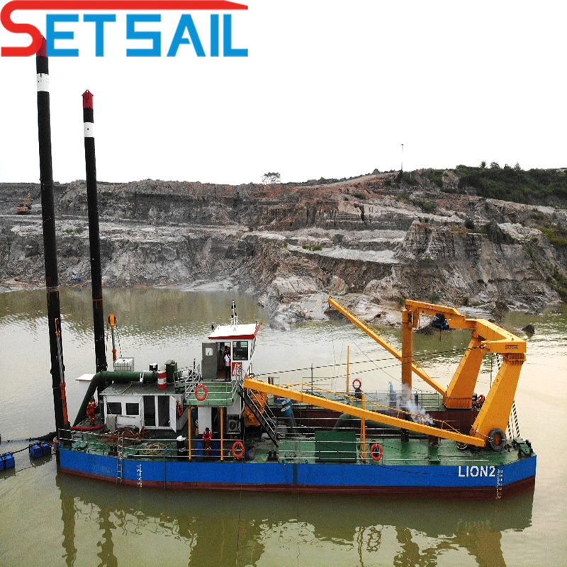 22inch Water Flow 5000m3 Cutter Suction Sand Dredger for Sale