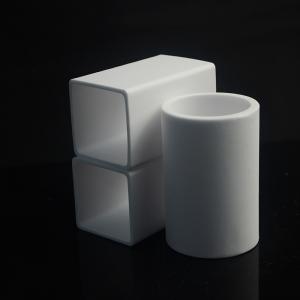 China Square 95 High Alumina Ceramic Tube Insulating Industrtial Ceramic Sleeve on sale