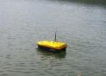 Remote Control Fishing Bait Boat remote range 350M yellow ABS