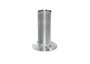 China Strong Durable Aisi 304 Wedge Wire Filter Resin Traps For Mixed Bed wholesale