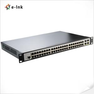 China Commercial Managed Ethernet Switch L2 48 Port RJ45 Gigabit To 4 Port 100/1000X SFP wholesale