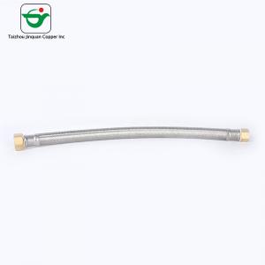 China IAPMO Approved 18 Inch Bathroom Basin Faucet Flexible Brass Hose wholesale