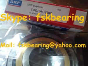 China Precision High Speed  SKF Angular Contact Ball Bearing 7408 ACM , P5 / P4 wholesale