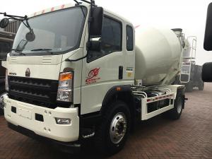 China Sinotruk Howo7 Brand Cement Mixer Truck 4 M3 For Concrete Batching Plant wholesale
