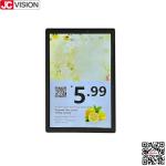 JCVISION 10.1-inch Dual Screen Display Of Product Electronic Price Tag, Digital