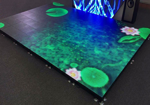 RGB Glowing LED Dance Floor Waterproof Rating LSN/NoVa Control System0