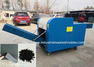 China Rubber Sponge Rag Cutting Machine High Density Sponge EVA / EPS / XPS Foam Shredder on sale