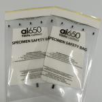4 Hole Clear Specimen Bag With Peel Strip Waterproof Self Adhesive