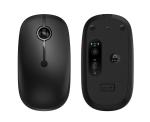 Black Computer Hardware Devices Multi - Channel Wireless Mouse 120 * 66 * 36mm