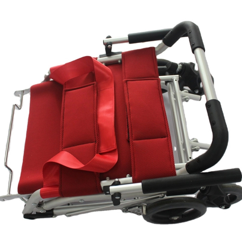 MDK-B6 Aluminum Alloy Portable Folding Stair Stretcher With Wheel