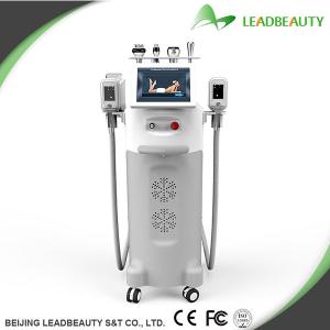 China Cavitation &amp; rf cryolipolysis 3 in 1 strong cooling system 5handles high quality wholesale