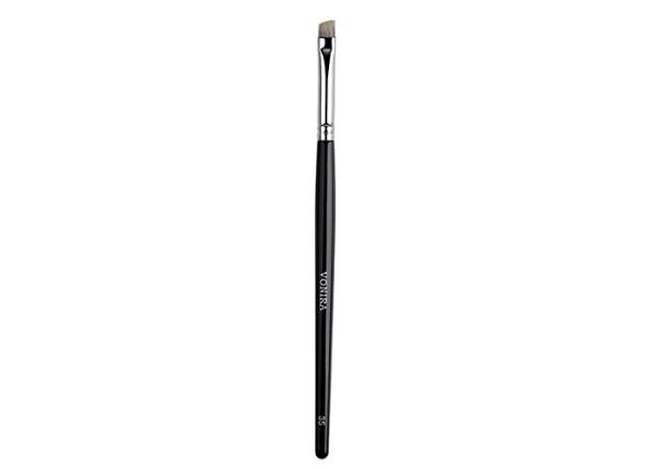 Luxury Makeup Brushes Nature Pahmi Hair Angled Eye Brow Brush With Copper