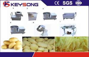 China Industrial Chips Making Machine , Big Capacity Potato Chips Cutting Machine wholesale