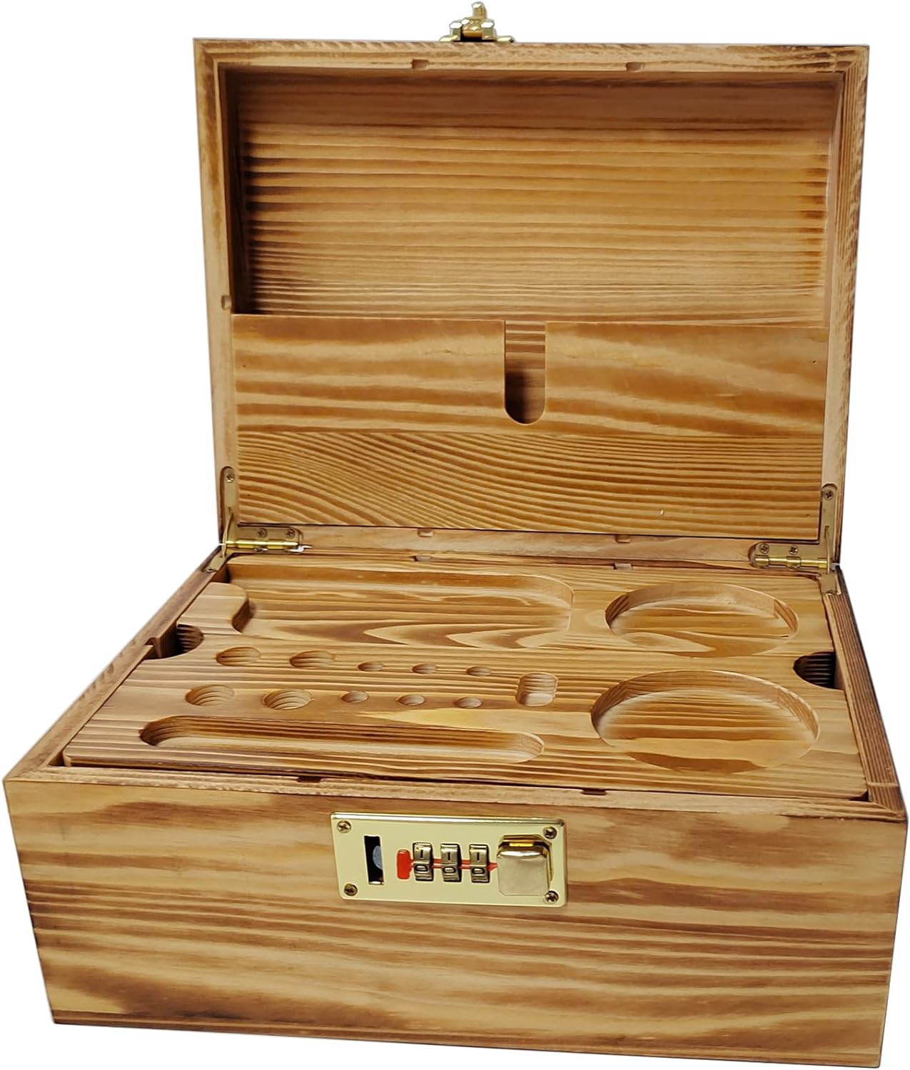 Premium Large Acacia Storage Box - Quit Smoking Boxes