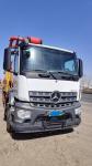 61.1m Vertical Reach Semi-Dry Shotcrete Concrete Pump Truck Installed in