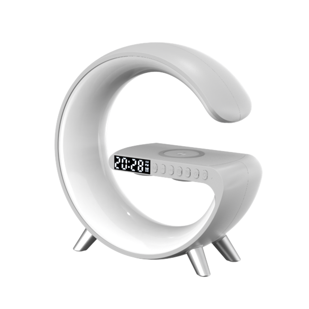 15W Intelligent Atmosphere Wake Up Lamp DC5V Wireless Charger Atmosphere Lamp