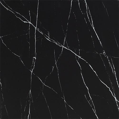 GradeAAA Porcelain Tile Eco-Friendly Matte Black Marble Look for Natural Stone