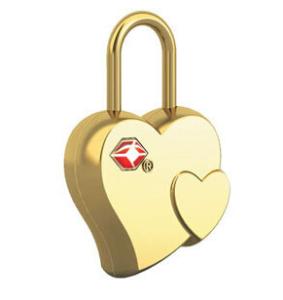 China TSA travel bag accessories lock alloy zinc with key wholesale