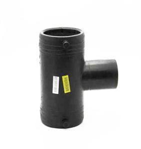 China DN63-DN450 SDR11 Butt Fusion Equal Tee PE Fusion Fittings wholesale