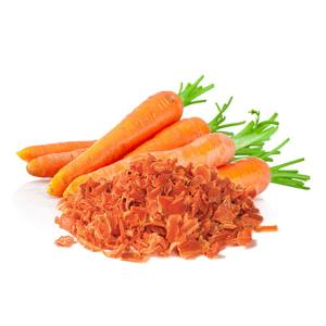 China 1g Protein Dried Carrot Chips Healthy And Delicious Snack With 150 Mg Sodium wholesale