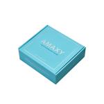 Blue Printed Corrugated Boxes With Paper Tray For Hair Care Product
