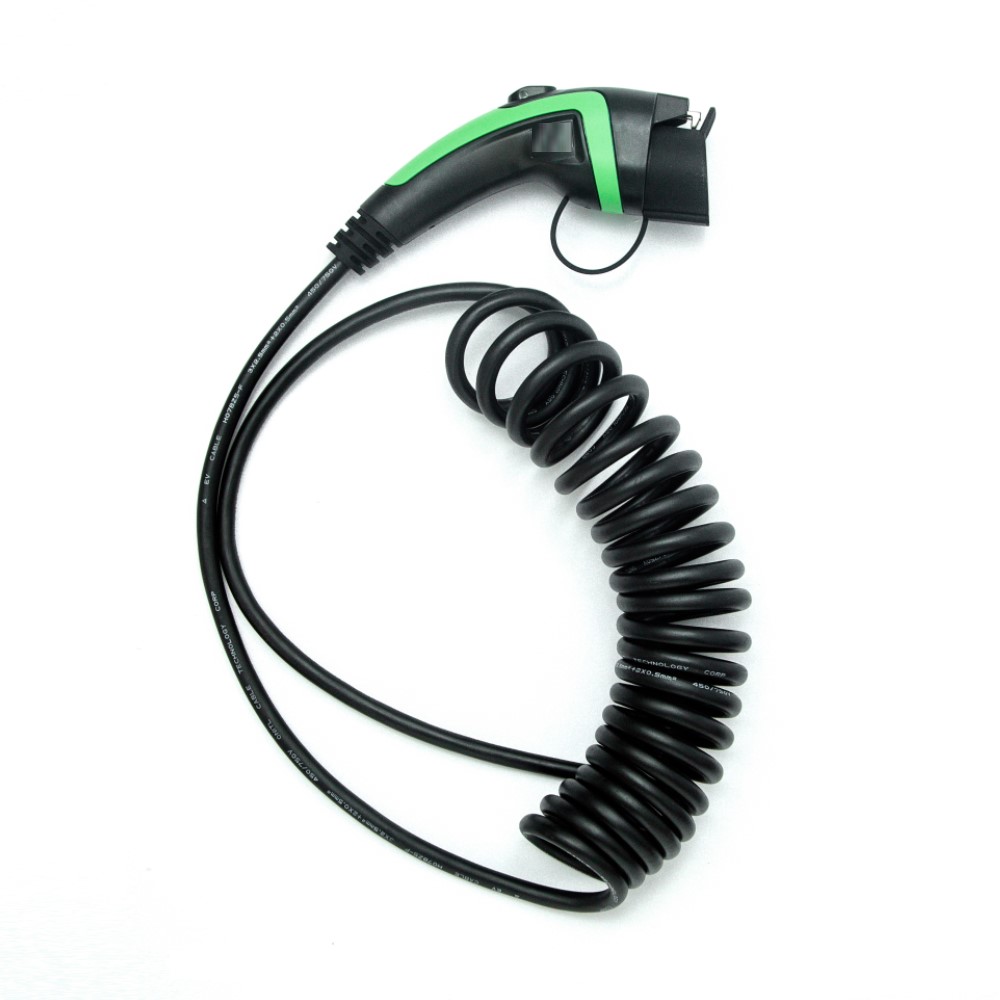 16A 5m EV Wiring Harness IEC 62196-2 Type 2 Charging Cable For Audi A3