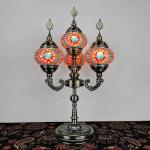 Mediterranean style Art Deco Turkish Mosaic Table Lamp restaurant table light(WH