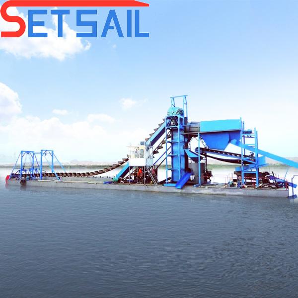 US 2000/Set 1 Set Min.Order Chain Bucket Mining Dredger for River Diamond