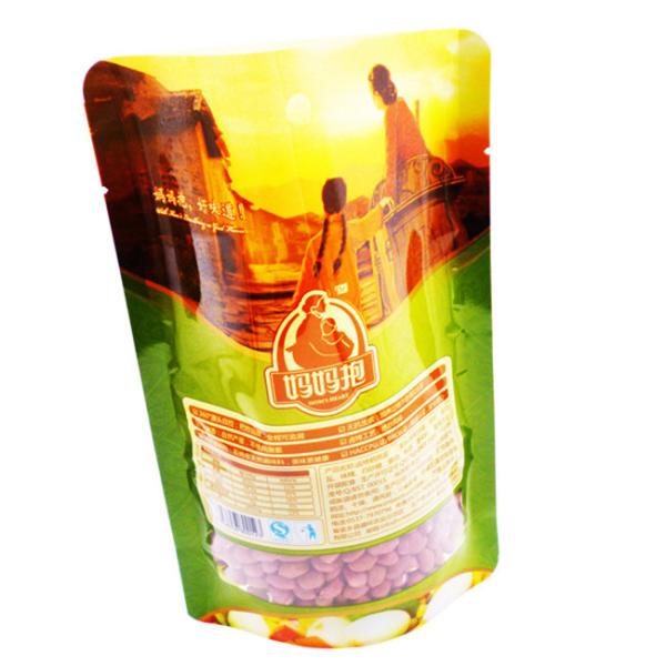 Dry fruit snack packaging plastic moisture-proof self-standing bag digital