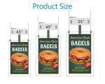 1920×1080 Double Sided Digital Display Hanging LCD Signs 43 Inch