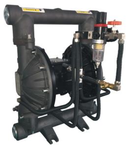 China 1&quot; PTFE Air Diaphragm Pump For Powder Pneumatic To Move Bulk Solid wholesale