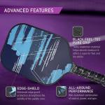 Joola Pickle Ball Paddel Graphite T700 Carbon Fiber Adult Racing Pickleball
