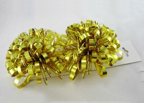 Silver Green Yellow Hand made Fancy Bows for Gift packing and Christmas