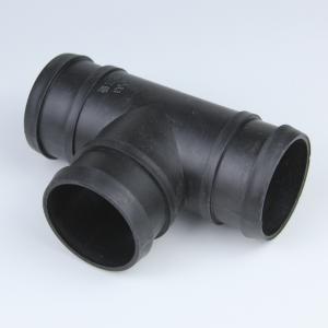 China Industrial Plastic Pipe Tee Fittings Corrosion Resistant Diameter 25mm wholesale