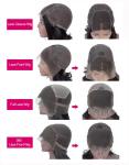 Yaki or Kinky Straight Hd Swiss Lace Frontal Wigs Human Hair Wigs Lace Front