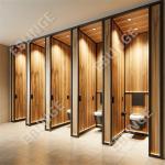 Restroom Dividers Support Customized Commercial Bathroom Partition Durable